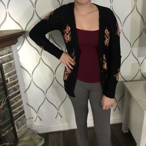 Floral cardigan